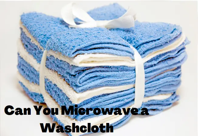blue and white washcloths