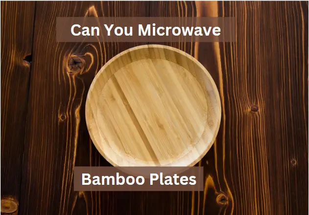 a bamboo plate