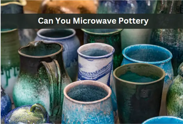 Colorful pieces of pottery