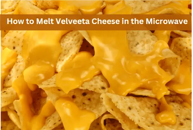 melted velveeta cheese on nachos