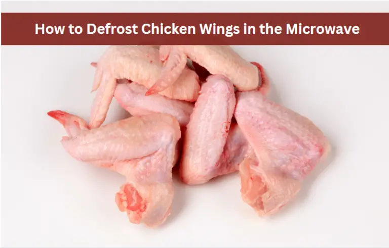 defrosted chicken wings